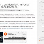 For Your Consideration…a Funky Twilight Zone Ringtone